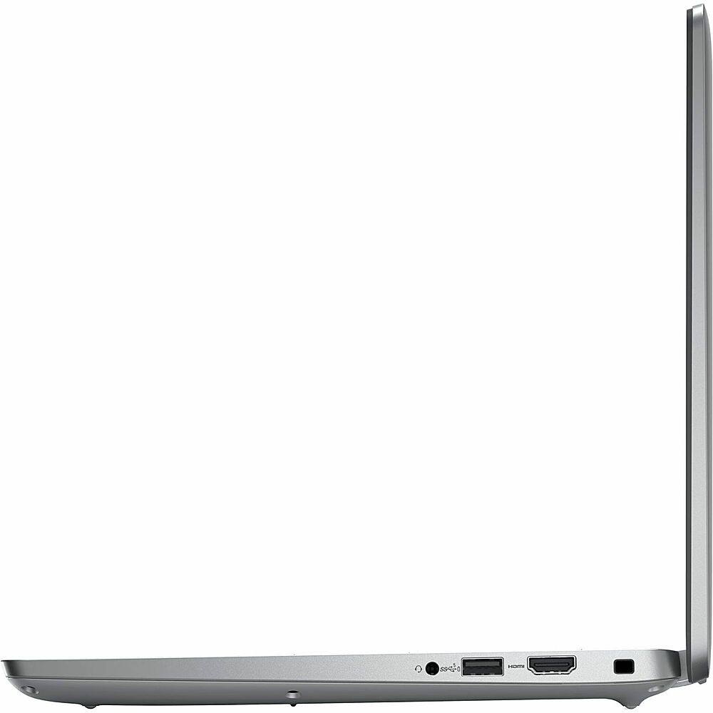Left. Dell - Latitude 5000 14" Laptop - Intel Core Ultra 5 with 16GB Memory - 256 GB SSD - Titan Gray, Gray.