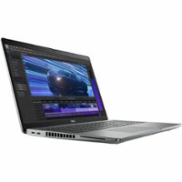 Dell - Precision 5000 14" Laptop - Intel Core Ultra 9 with 32GB Memory - 1 TB SSD - Aluminum Titan Gray, Gray - Angle_Zoom