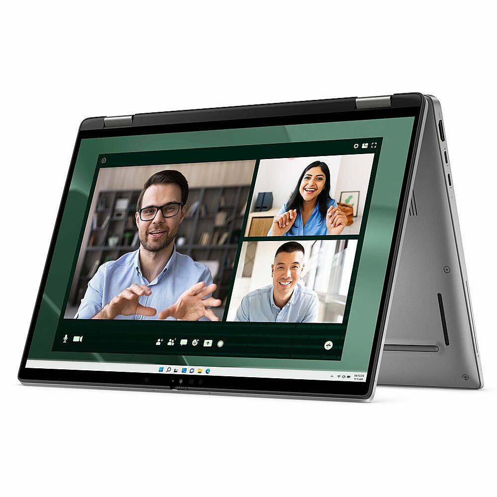 Alt View 18. Dell - Latitude 7000 2-in-1 14" Touch Screen Laptop - Intel Core Ultra 5 with 16GB Memory - 256 GB SSD - Titan Gray, Gray.