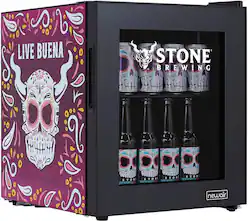 NewAir - Refurbished Live Buena Beverage Refrigerator - Purple - Front_Zoom