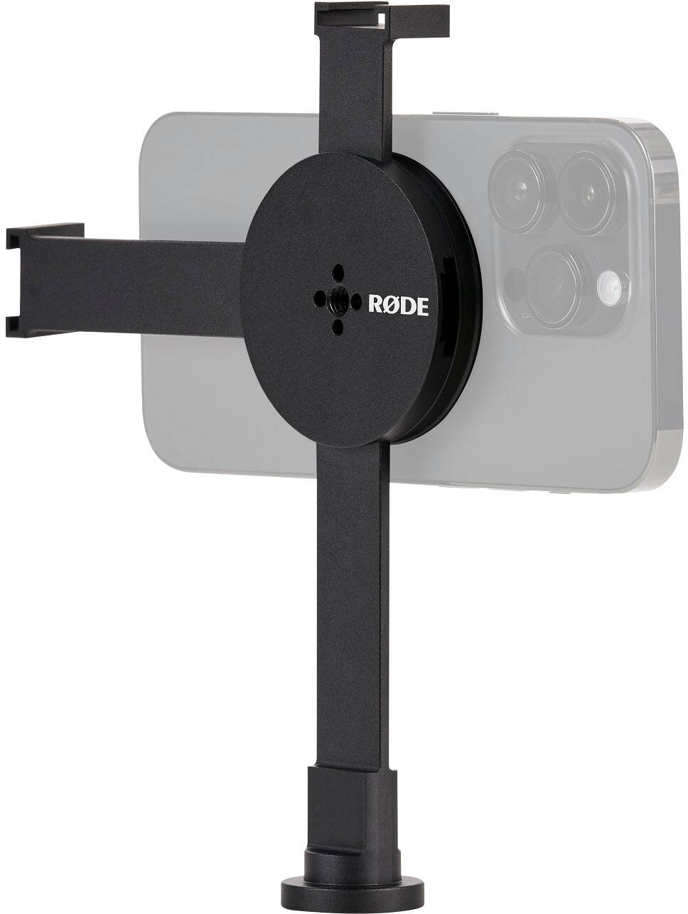 Alt View 20. RØDE - MagneticMount Accessory Mount for Most Cell Phones - Black.