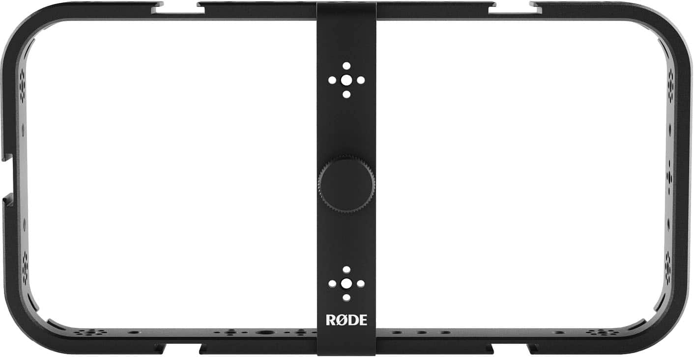 RØDE - PhoneCage Magnetic Filmmaking Cage for Most Cell Phones - Black - Front_Zoom