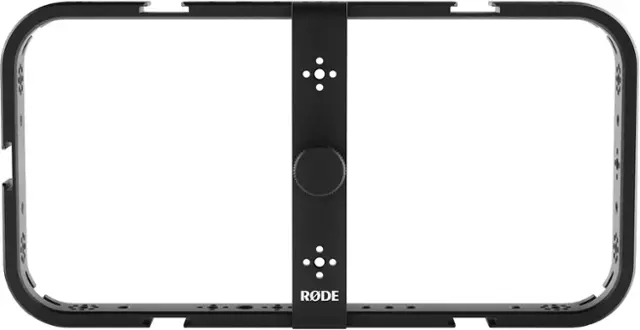Front. RØDE - PhoneCage Magnetic Filmmaking Cage for Most Cell Phones - Black.