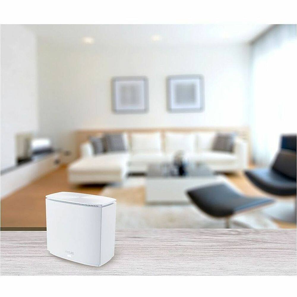 Alt View 17. ASUS - ZenWiFi AX Hybrid 375 MB/s Whole Home Wi-Fi System (2-pack) - White.