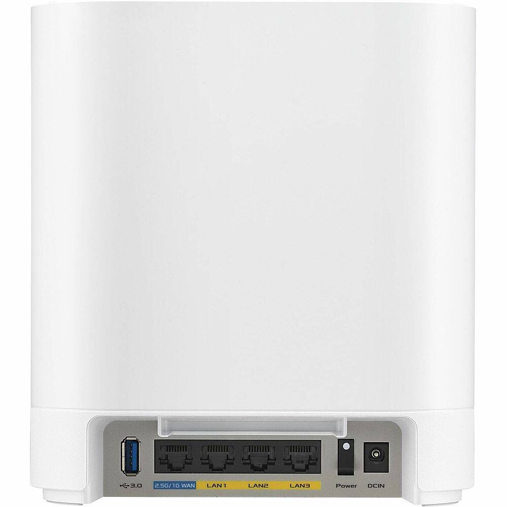 Alt View 18. ASUS - ExpertWiFi Wireless-AX 972.50 MB/s Whole Home Wi-Fi System (2-pack) - White.