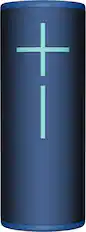 Front. Ultimate Ears - MEGABOOM 4 Portable Wireless Bluetooth Speaker with Waterproof, Dustproof and Floatable design - Cobalt Blue.