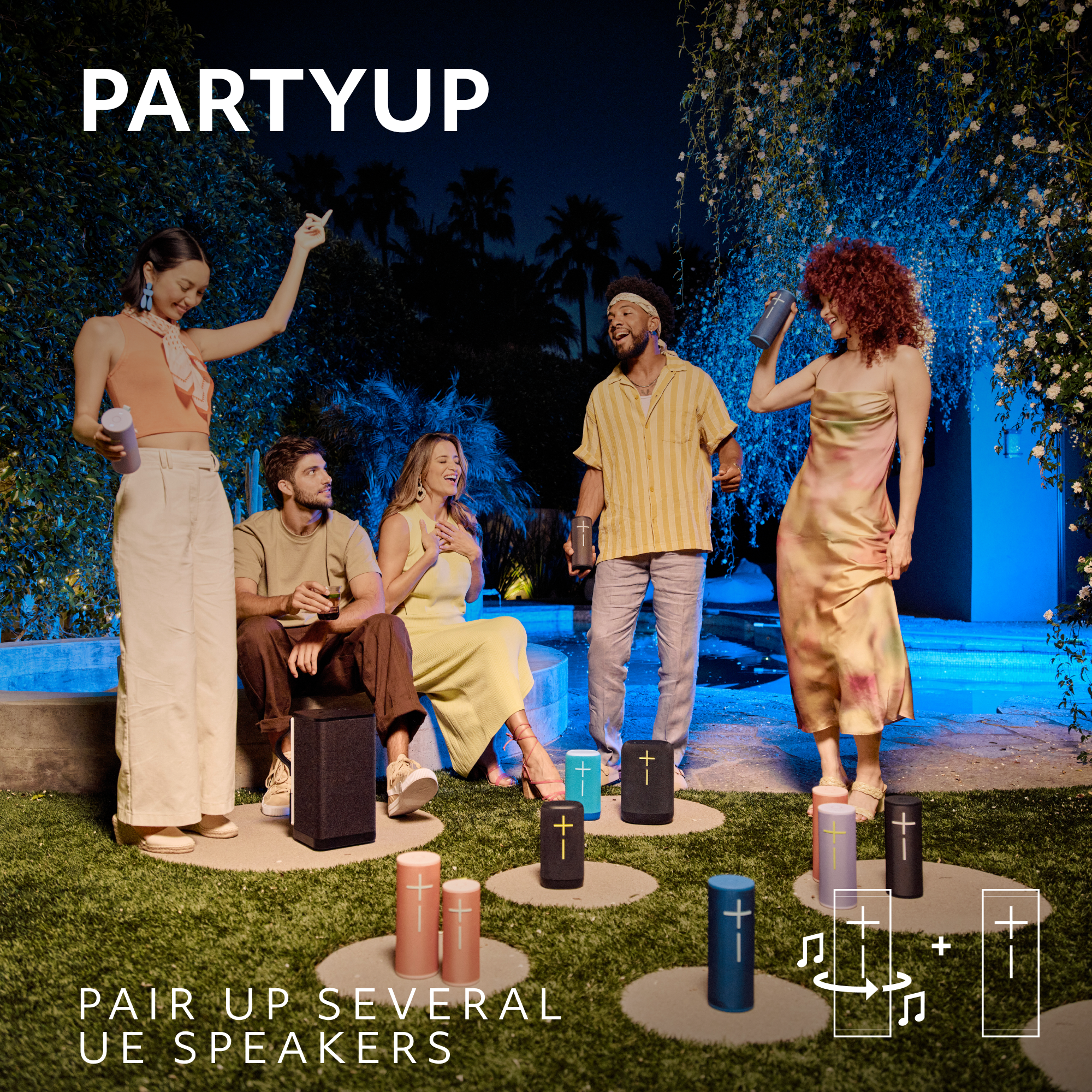 Pair Up Several UE Speakers