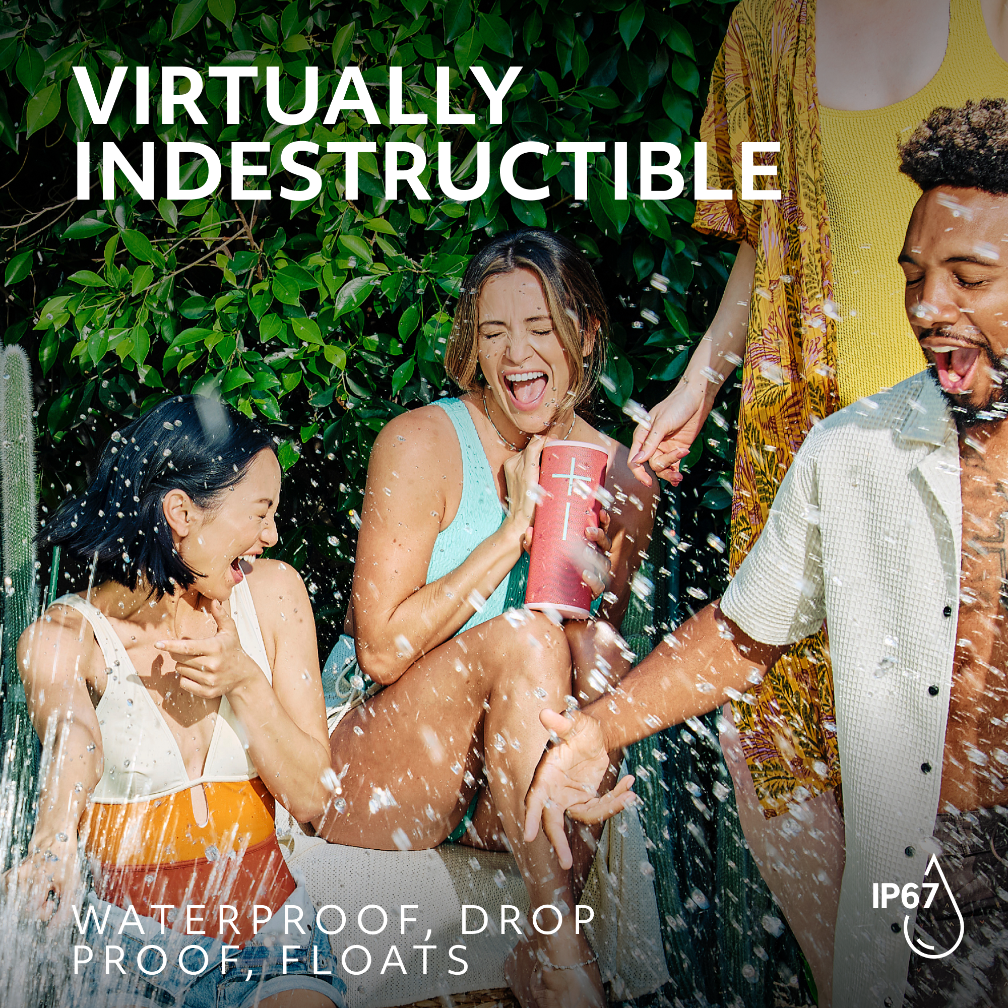 VIRTUALLY INDESTRUCTIBLE WATERPROOF DROP PROOF FLOATS IP67