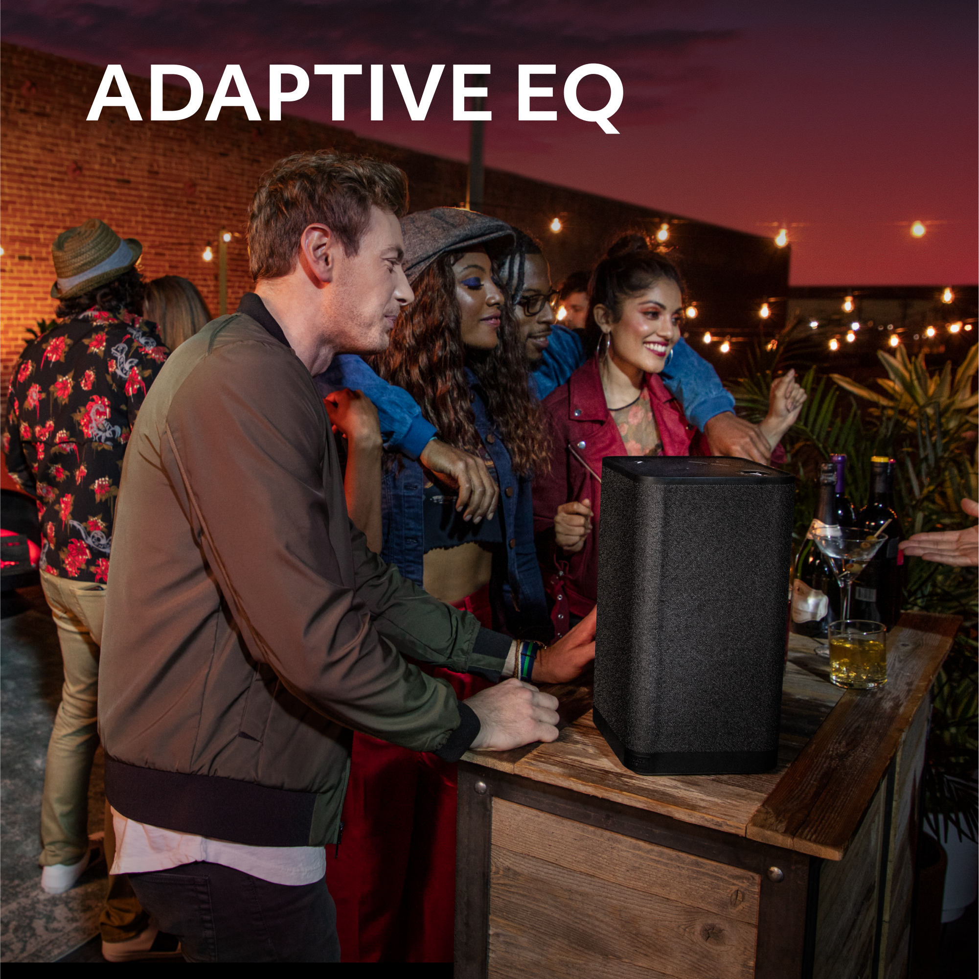 Alt View 12. Ultimate Ears - HYPERBOOM Portable Wireless Bluetooth Party Speaker with Waterproof, Dustproof and Floatable design - Black.