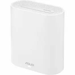 ASUS - ExpertWiFi EBM68 AX7800 Tri-Band Mesh Wi-Fi 6 System (1-Pack) - White