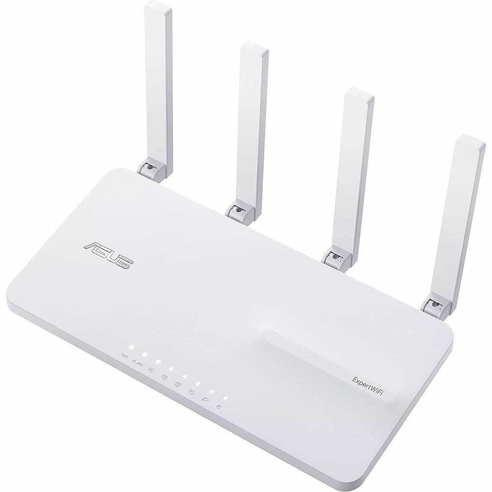 Front. ASUS - ExpertWiFi Wireless-AX 372 MB/s Whole Home Wi-Fi System - White.