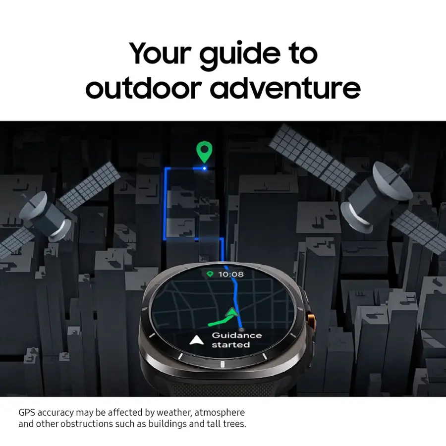 Your Guide to Outdoor Adventure:

1. GPS accuracy may be affected by weather, atmosphere, and other obstructions such as buildings and tall trees.
2. Guidance started at 10:08.