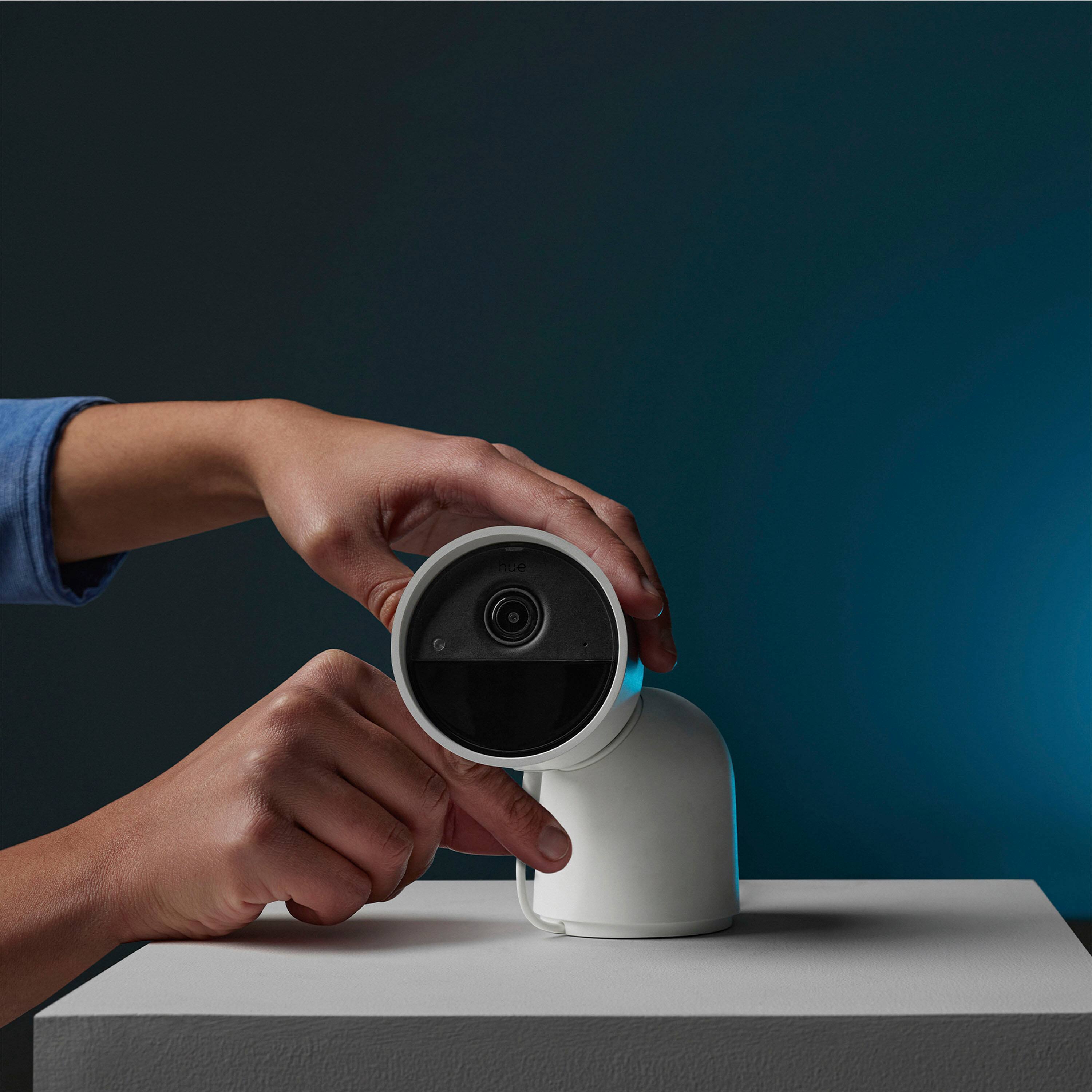 Left. Philips - Philips Hue Desktop Stand Accessory - White.