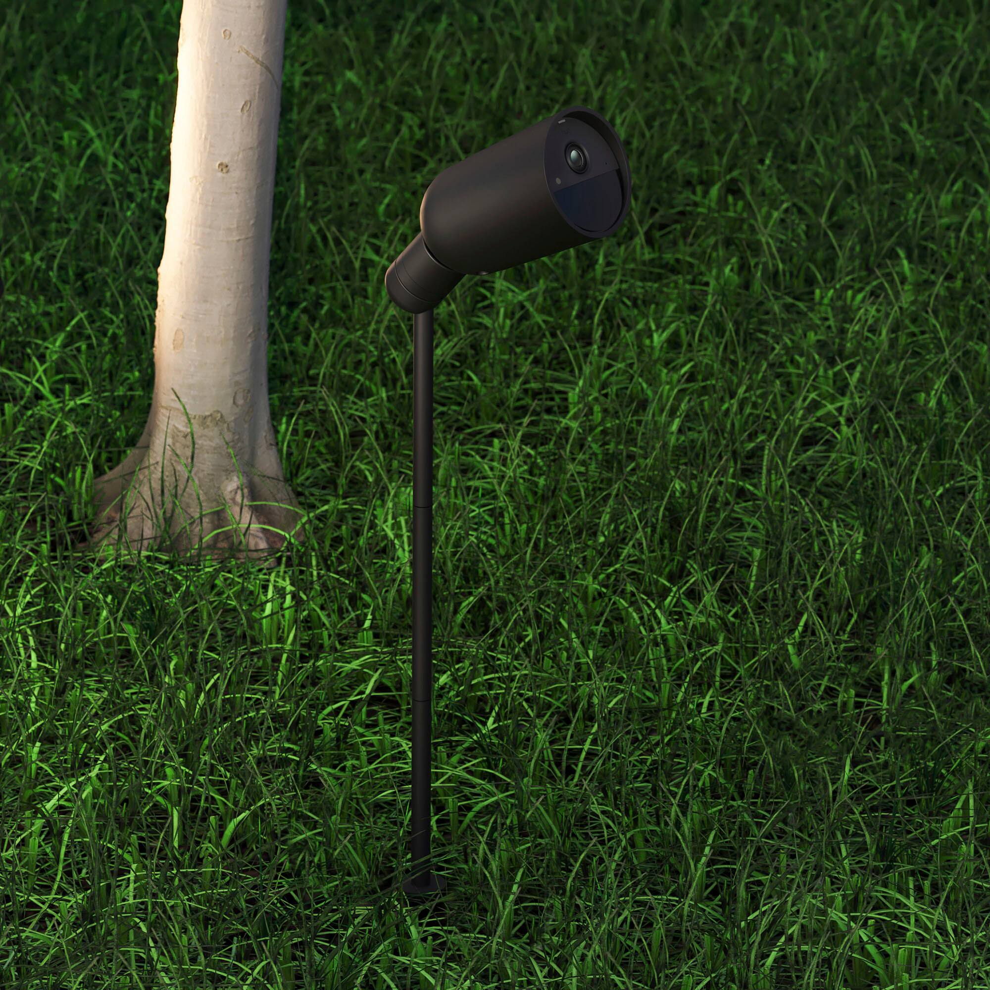 Alt View 13. Philips - Philips Hue Secure Camera Mount With Ground Spike - Black.