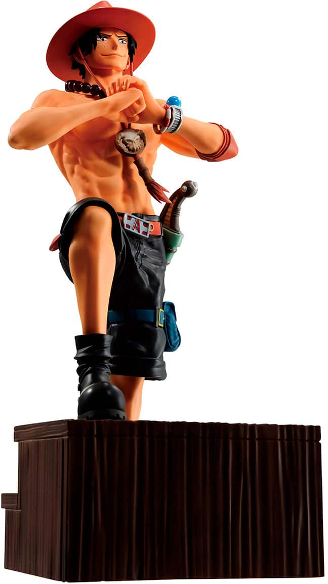 Alt View 12. Bandai - One Piece Portgas D. Ace (Whitebeard Pirates) Masterlise Ichibansho Figure.