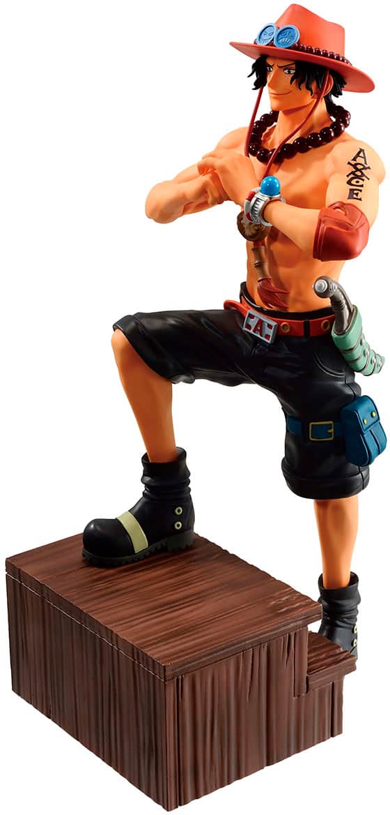 Alt View 13. Bandai - One Piece Portgas D. Ace (Whitebeard Pirates) Masterlise Ichibansho Figure.
