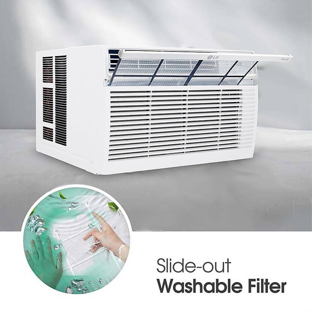 LG 14,000 BTU Window Air Conditioner White LW1424RD Best Buy