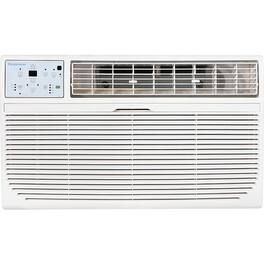 Keystone - 350 Sq. Ft. 8,000 BTU 115V Through-the-Wall Air Conditioner with Follow Me LCD Remote Control - White