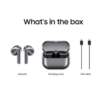 Samsung Galaxy Buds3 Wireless Earbud Headphones Silver - Best Buy Samsung Galaxy Buds3 Wireless Earbud Headphones Silver - Best Buy