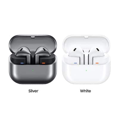 Samsung Galaxy Buds3 Wireless Earbud Headphones White SM Samsung Galaxy Buds3 Wireless Earbud Headphones White SM