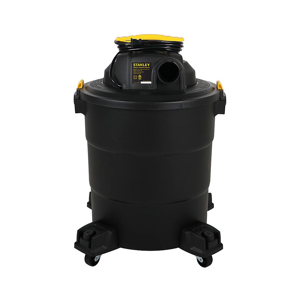 Alt View 1. Stanley - STANLEY 14 Gallon 6HP Pro Poly Series Wet/Dry Vacuum - black.