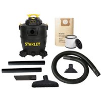 STANLEY 16 Gallon 6HP Pro Poly Series Wet/Dry Vacuum - black - Front_Zoom