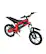 Alt View 7. GoTrax - Fitz 16" Electric Dirt Bike w/15mi Max Range & 15.5 mph Max Speed - Red.