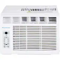 Keystone - 12,000/11,600 BTU 230V Window/Wall Air Conditioner with 11,000 BTU Supplemental Heat Capability - White - Front_Zoom