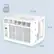 Alt View 11. Keystone - 12,000/11,600 BTU 230V Window/Wall Air Conditioner with 11,000 BTU Supplemental Heat Capability - White.