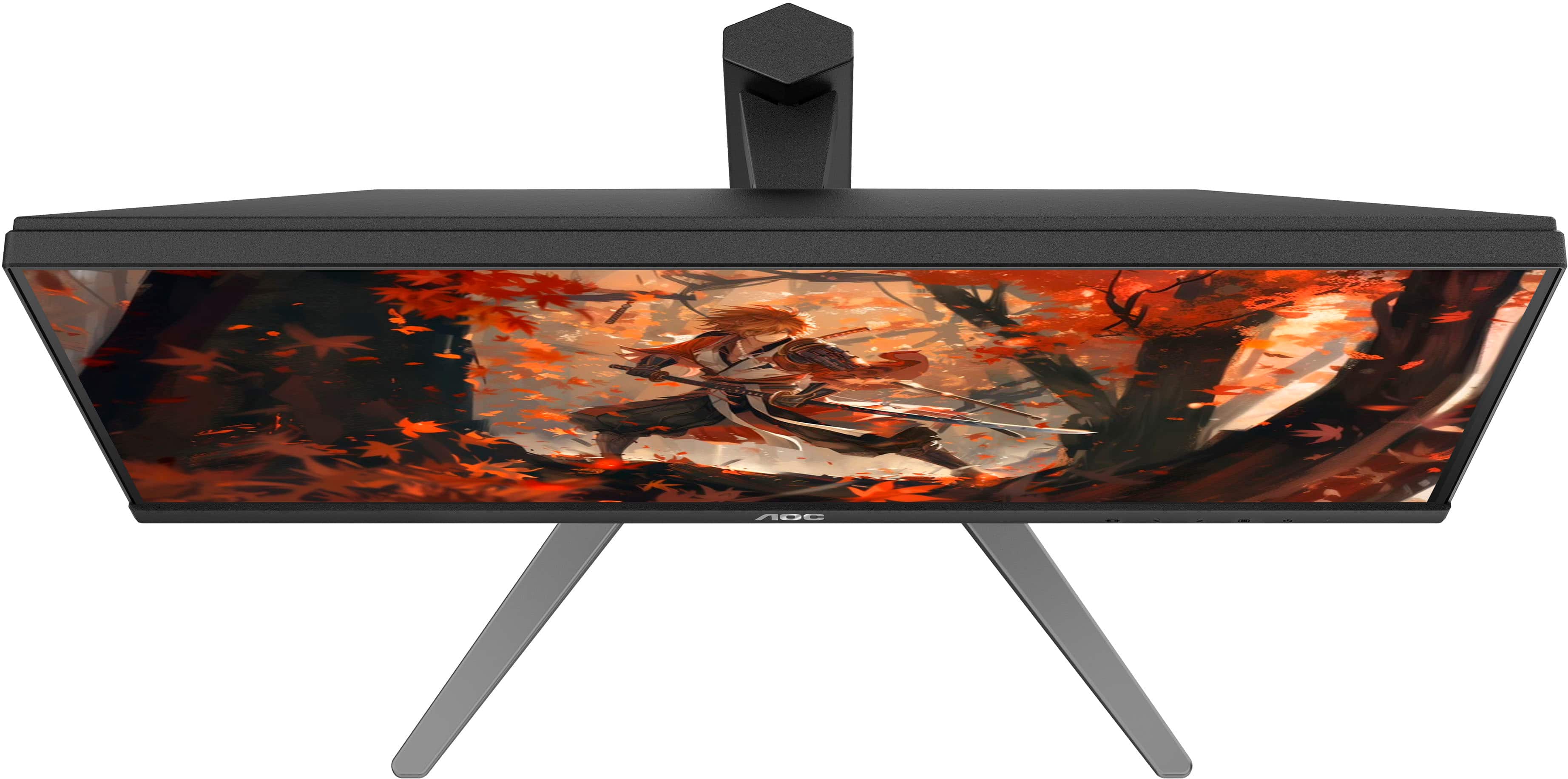 Alt View 12. AOC - 24G4 23.8" IPS Gaming Monitor, FHD (1920x1080), 180Hz, 1ms, Freesync, HDR10 - Black/Red.