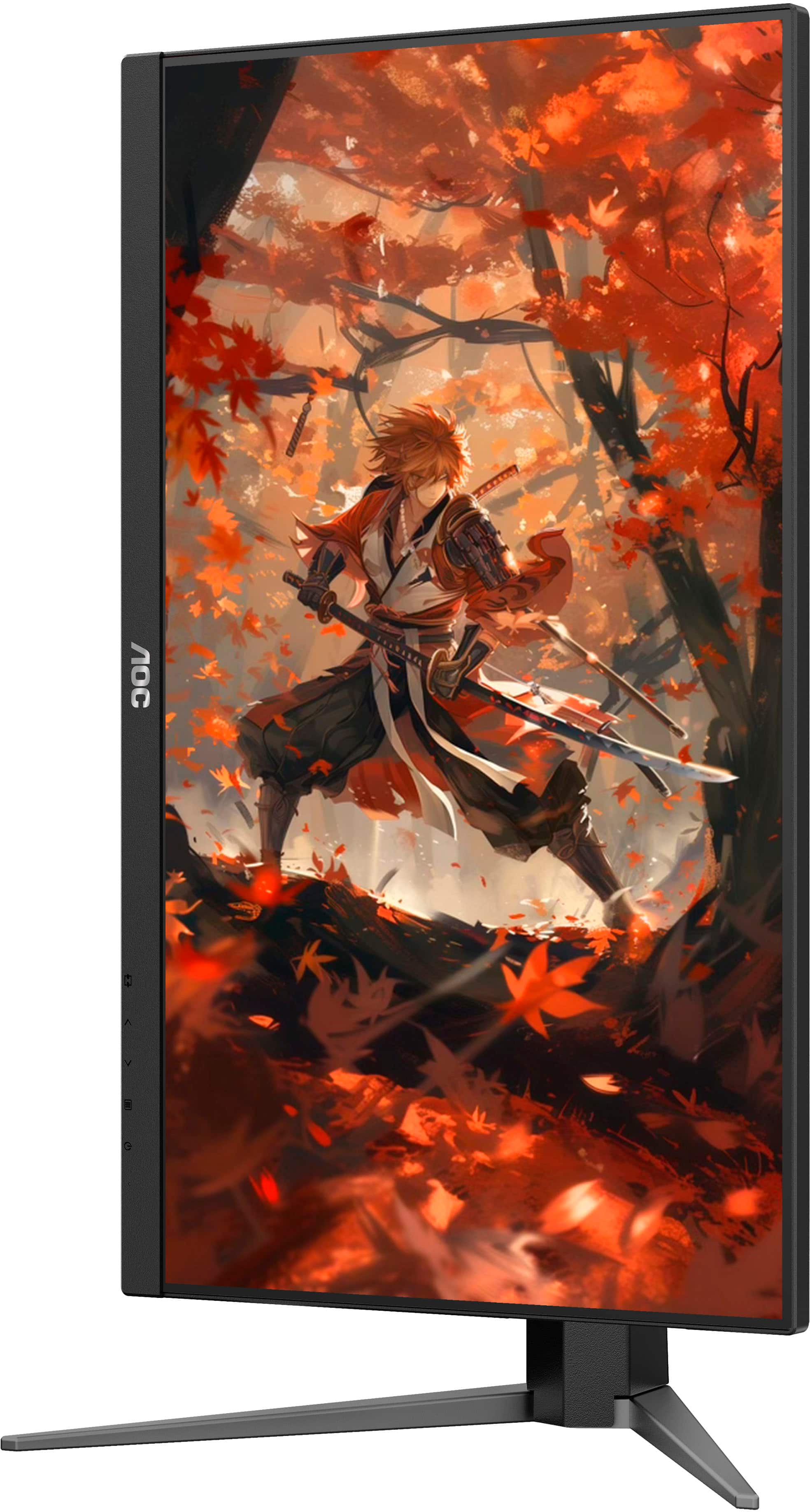 Alt View 17. AOC - 24G4 23.8" IPS Gaming Monitor, FHD (1920x1080), 180Hz, 1ms, Freesync, HDR10 - Black/Red.