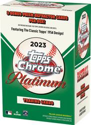 2023 Topps Chrome Platinum Anniversary Baseball Blaster Box - Front_Zoom