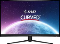 MSI - G32C4X 32" Curved 250Hz 1ms Adaptive sync Gaming Monitor with HDR(DisplayPort,HDMI) - Black - Front_Zoom
