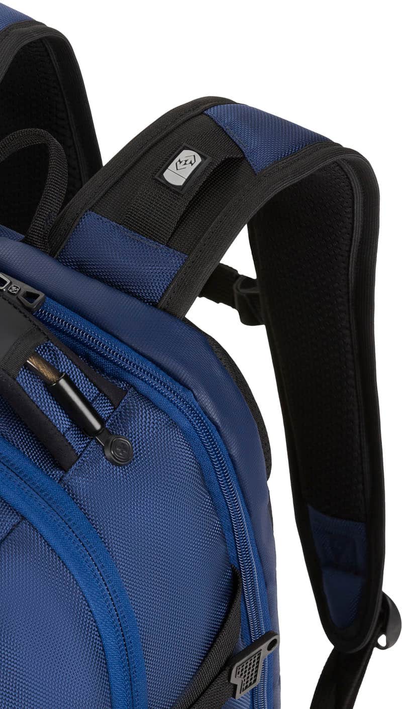 Alt View 15. SwissGear - Commander USB ScanSmart Laptop Backpack - Blue.