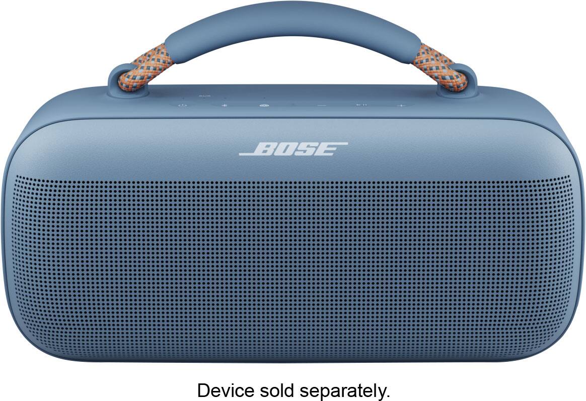Alt View 11. Bose - Rope Handle for SoundLink Max - Blue Dusk/Apricot.