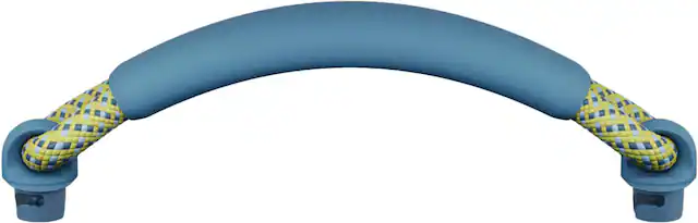 Front. Bose - Rope Handle for SoundLink Max - Blue Dusk/Hyper Citron.