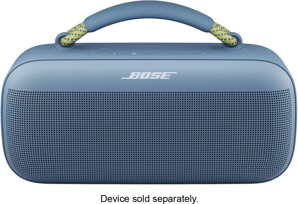 Alt View 11. Bose - Rope Handle for SoundLink Max - Blue Dusk/Hyper Citron.