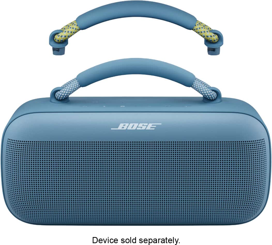 Alt View 13. Bose - Rope Handle for SoundLink Max - Blue Dusk/Hyper Citron.