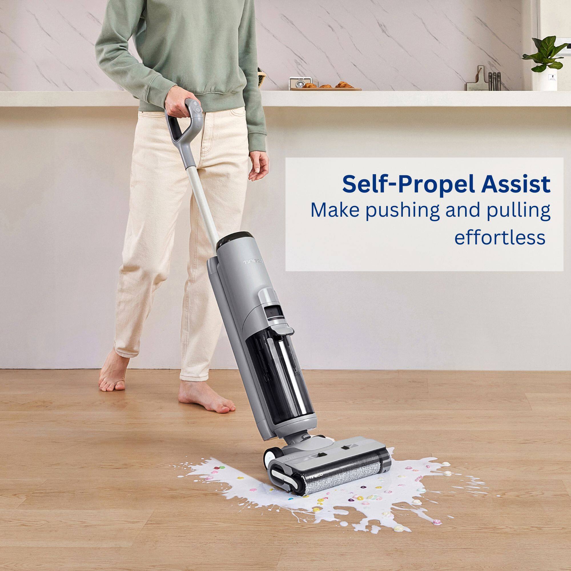 Self-Propel Assist: Make pushing and pulling effortless.