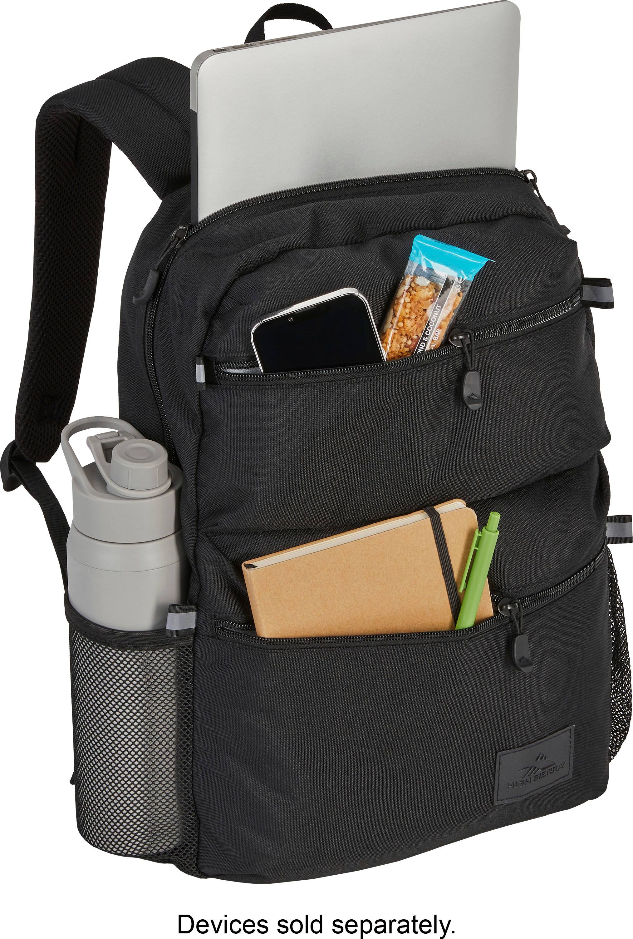 Left. High Sierra - Everclass Backpack - Black.