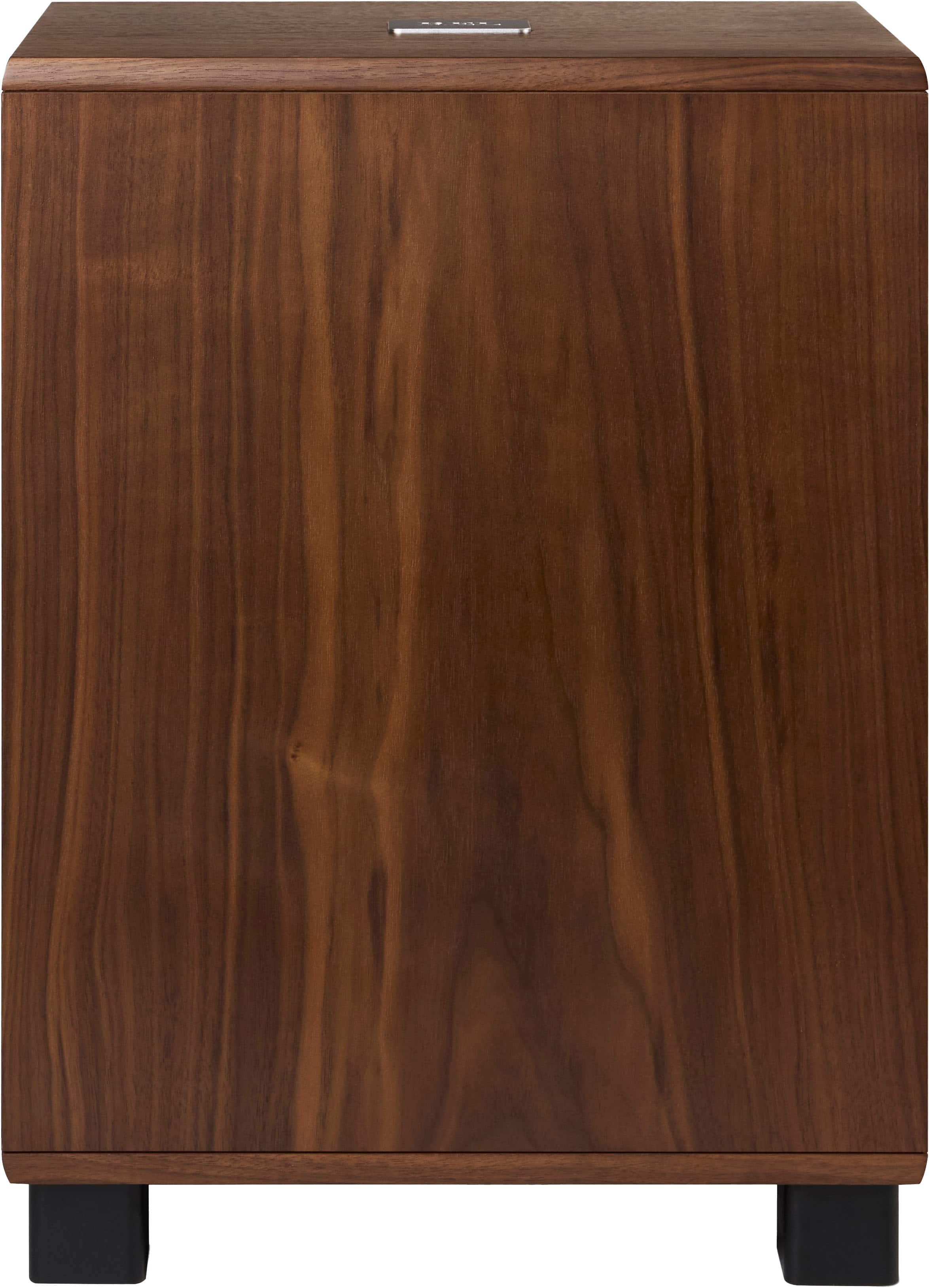 Front. REL - Classic 99 Walnut Subwoofer - Walnut.