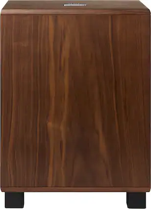 Front. REL - Classic 99 Walnut Subwoofer - Walnut.