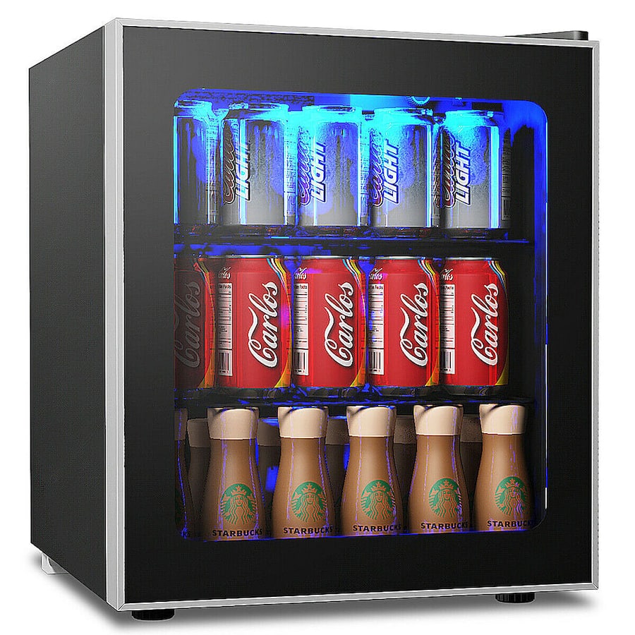Soda Cool Drink Fridges For Sale Costway 60 Can Beverage