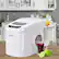 Alt View 11. Costway - White Portable Compact Electric Ice Maker Machine Mini Cube 26lb/Day - White.