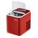 Alt View 19. Costway - Portable Countertop Ice Maker Machine 44Lbs/24H Self-Clean w/Scoop - Red.
