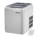 Front. Costway - Portable Countertop Ice Maker Machine 44Lbs/24H Self-Clean w/Scoop - Silver.