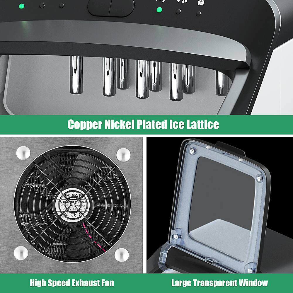 Best Buy Costway Ice Maker Countertop 33Lbs/24H SelfClean Function w