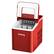Alt View 20. Costway - Portable Ice Maker Machine Countertop 26Lbs/24H Self-cleaning w/ Scoop - Red.