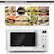 Auto Cooking Function Default cooking menu for simple operation Popcorn Beverage Potato Meat Reheat Pizza Vegetable Fish