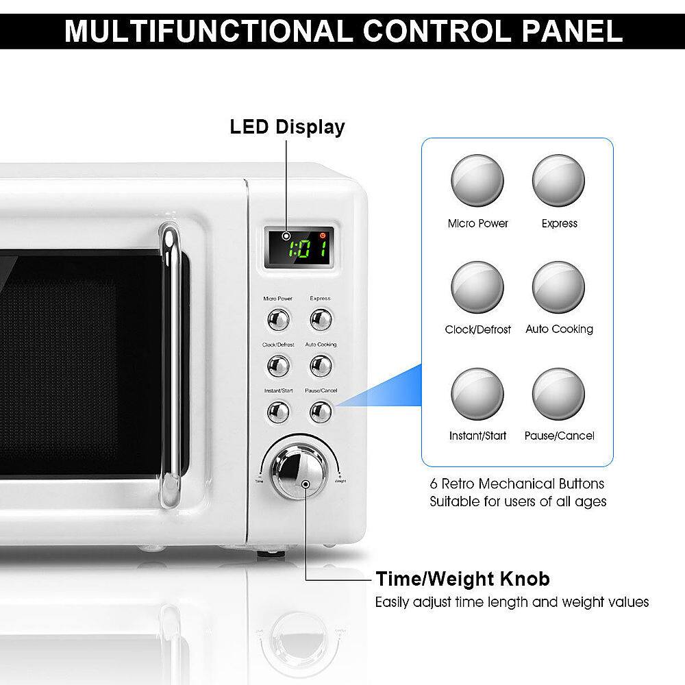 Multifunctional Control Panel:

1. LED Display: 0
2. Micro Power: Express
3. Auto Cooking: Clock/Defrost
4. Auto Cooking: Auto Cooking
5. Clock/Defrost: Auto Cooking
6. Auto Cooking: Clock/Defrost
7. Auto Cooking: Auto Cooking
8. Clock/Defrost: Auto Cooking
9. Auto Cooking: Auto Cooking
10. Clock/Defrost: Auto Cooking
11. Auto Cooking: Auto Cooking
12. Clock/Defrost: Auto Cooking
13. Auto Cooking: Auto Cooking
14. Clock/Defrost: Auto Cooking
15. Auto Cooking: Auto Cooking
16. Clock/Defrost: Auto Cooking
17. Auto Cooking: Auto Cooking
18. Clock/Defrost: Auto Cooking
19. Auto Cooking: Auto Cooking
20. Clock/Defrost: Auto Cooking
21. Auto Cooking: Auto Cooking
22. Clock/Defrost: Auto Cooking
23. Auto Cooking: Auto Cooking
24. Clock/Defrost: Auto Cooking
25. Auto Cooking: Auto Cooking
26. Clock/Defrost: Auto Cooking
27. Auto Cooking: Auto Cooking
28. Clock/Defrost: Auto Cooking
29. Auto Cooking: Auto Cooking
30. Clock/Defrost: Auto Cooking
31. Auto Cooking: Auto Cooking
32. Clock/Defrost: Auto Cooking
33. Auto Cooking: Auto Cooking
34. Clock/Defrost: Auto Cooking
35. Auto Cooking: Auto Cooking
36. Clock/Defrost: Auto Cooking
37. Auto Cooking: Auto Cooking
38. Clock/Defrost: Auto Cooking
39. Auto Cooking: Auto Cooking
40. Clock/Defrost: Auto Cooking
41. Auto Cooking: Auto Cooking
42. Clock/Defrost: Auto Cooking
43. Auto Cooking: Auto Cooking
4